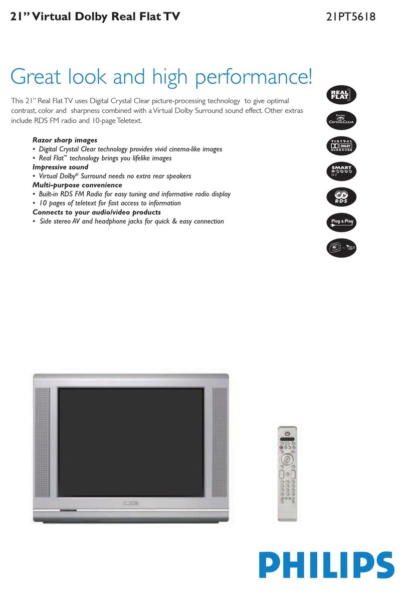 Philips 21PT5618/01 User manual