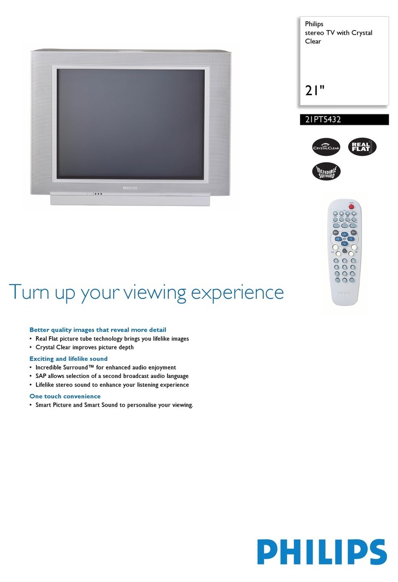 Philips 21PT5432/78R User manual