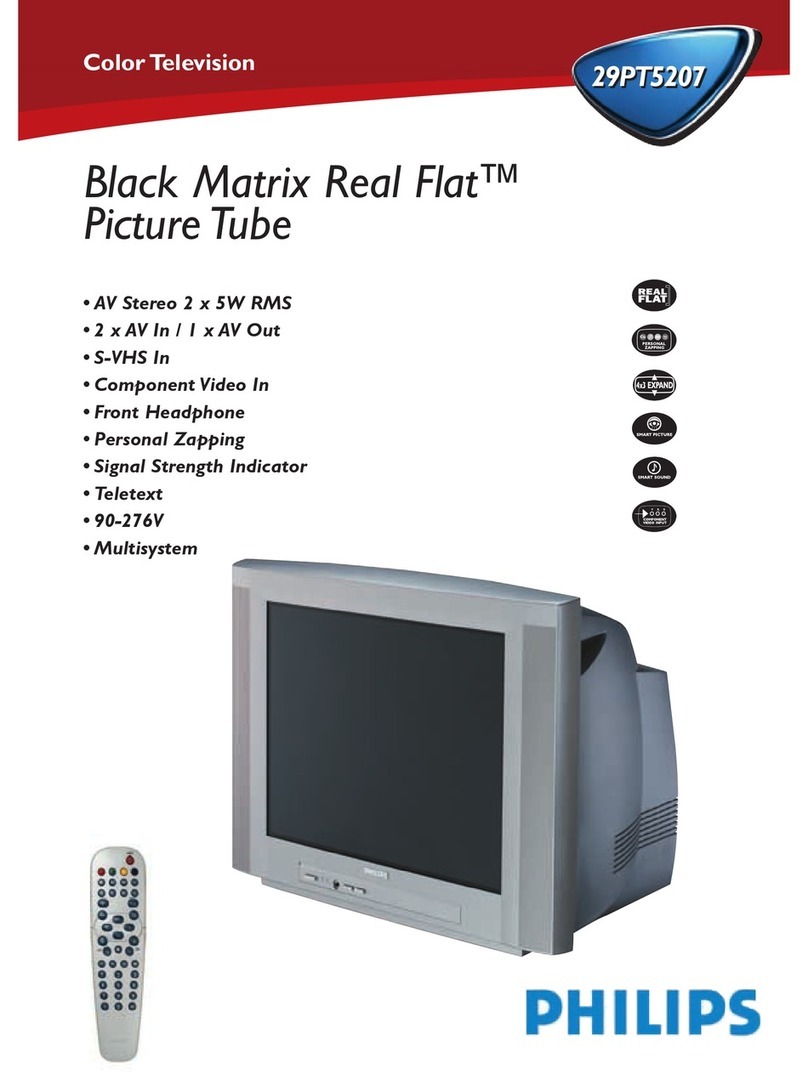 Philips 29PT5207 Specifications