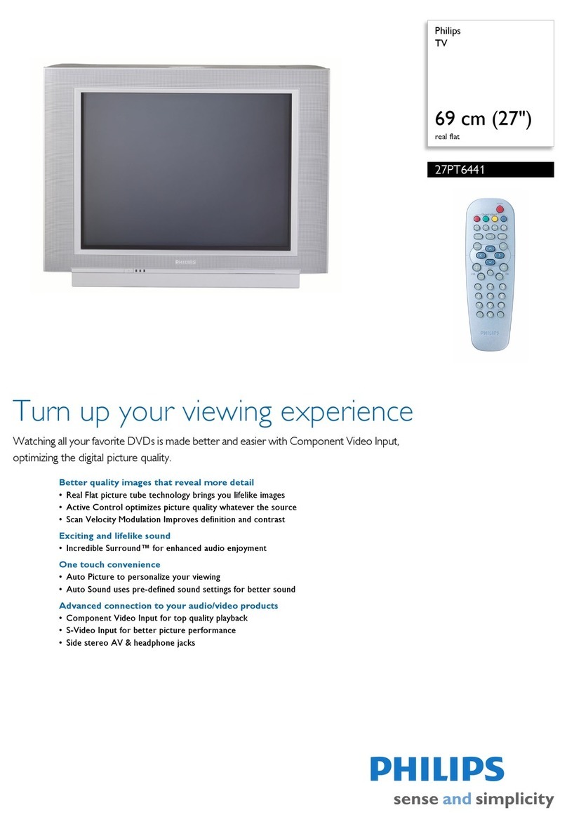 Philips 27PT6441 User manual