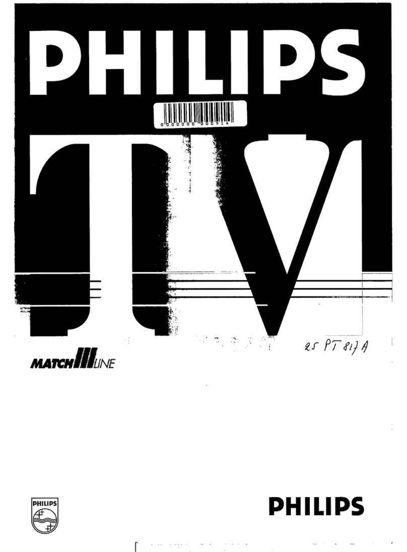 Philips 25PT817A/12 User manual