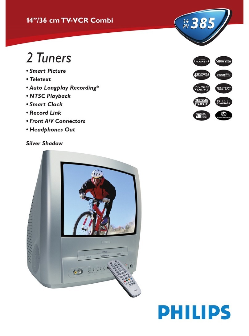 Philips 14PV385/01 Specifications