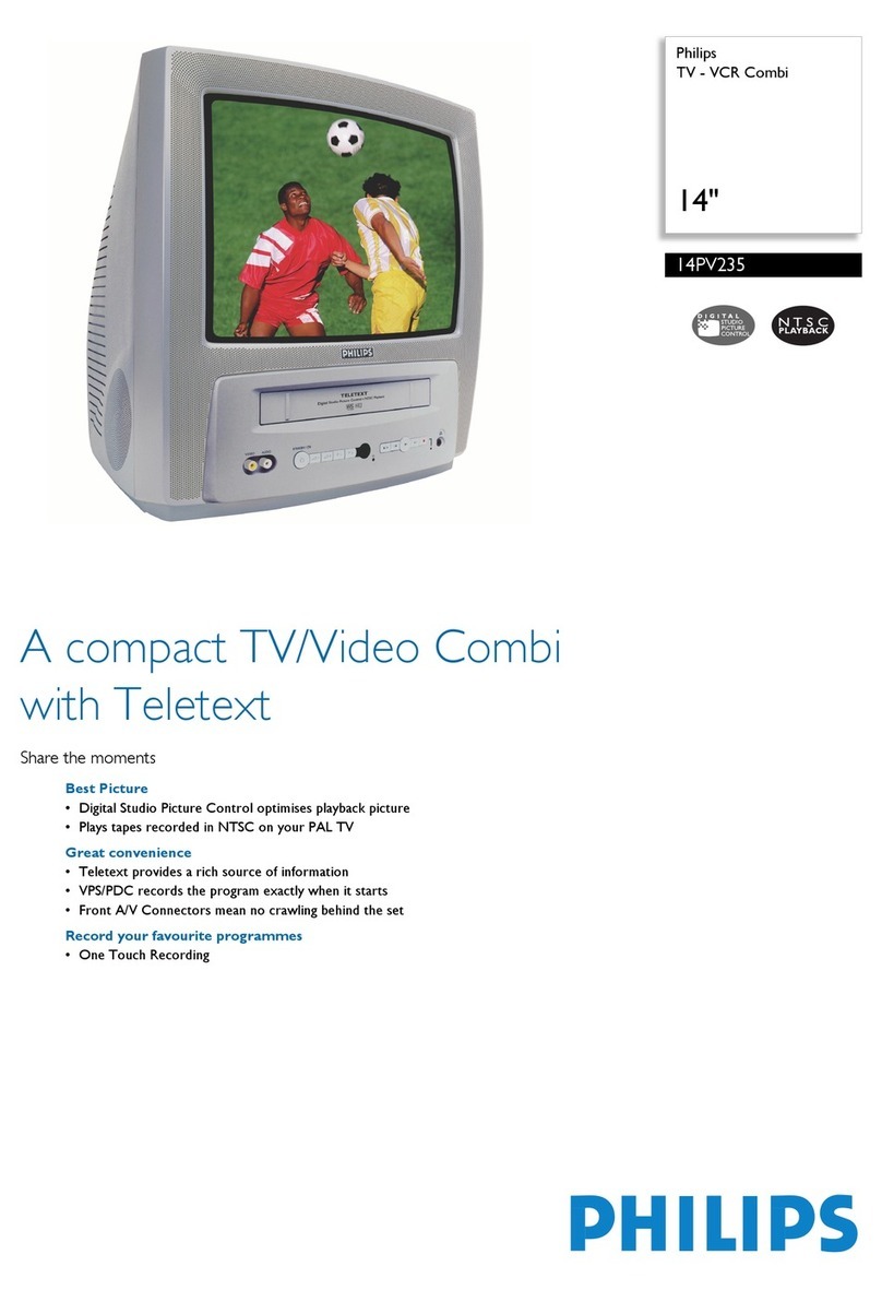 Philips 14PV235/07 Specifications