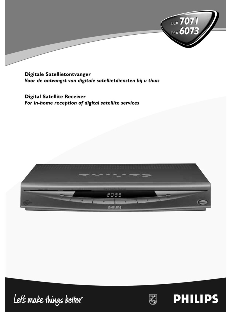 Philips DSX6073/03A User manual