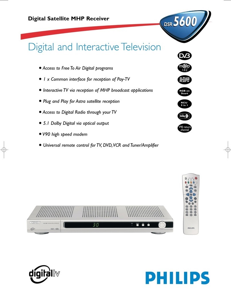 Philips DSR5600/00 Technical specifications