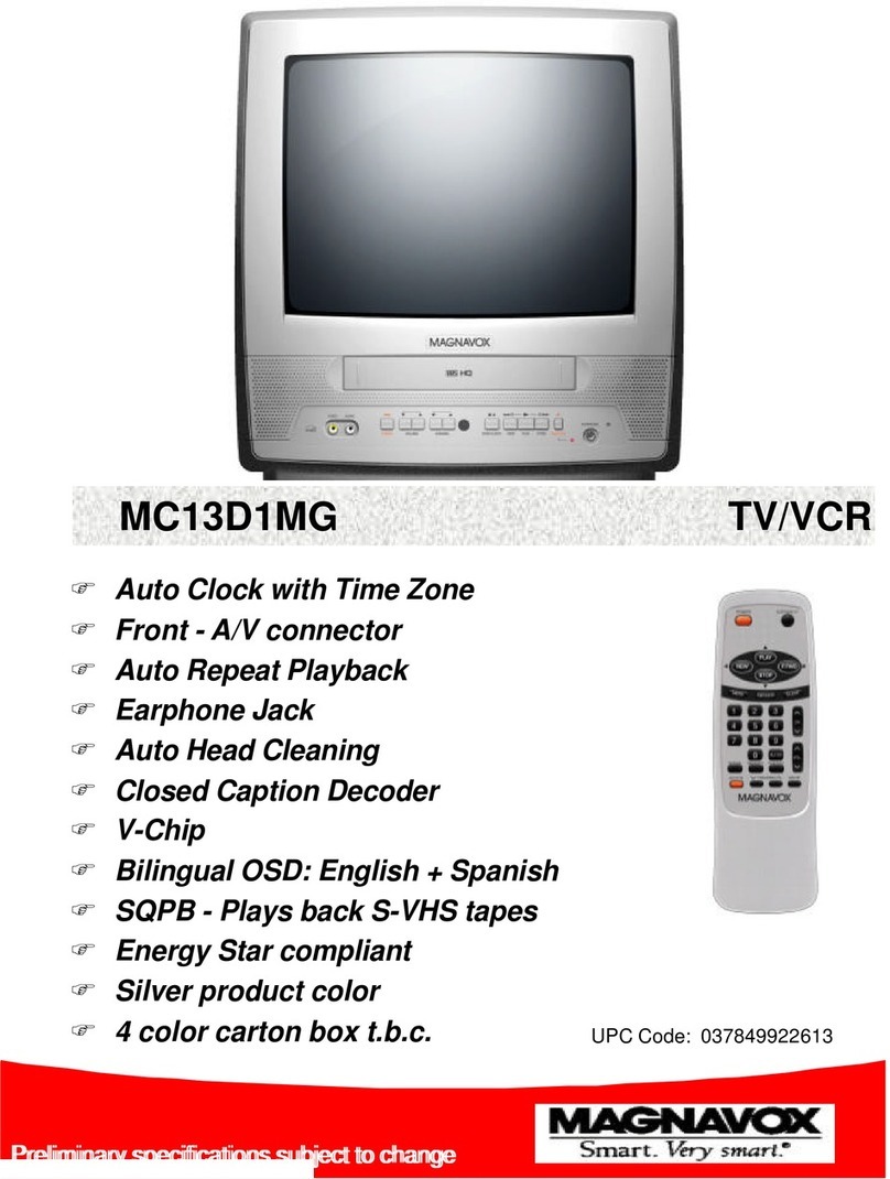 Magnavox MC13D1MG User manual