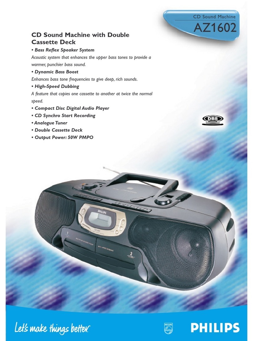 Philips AZ1602/05 User manual