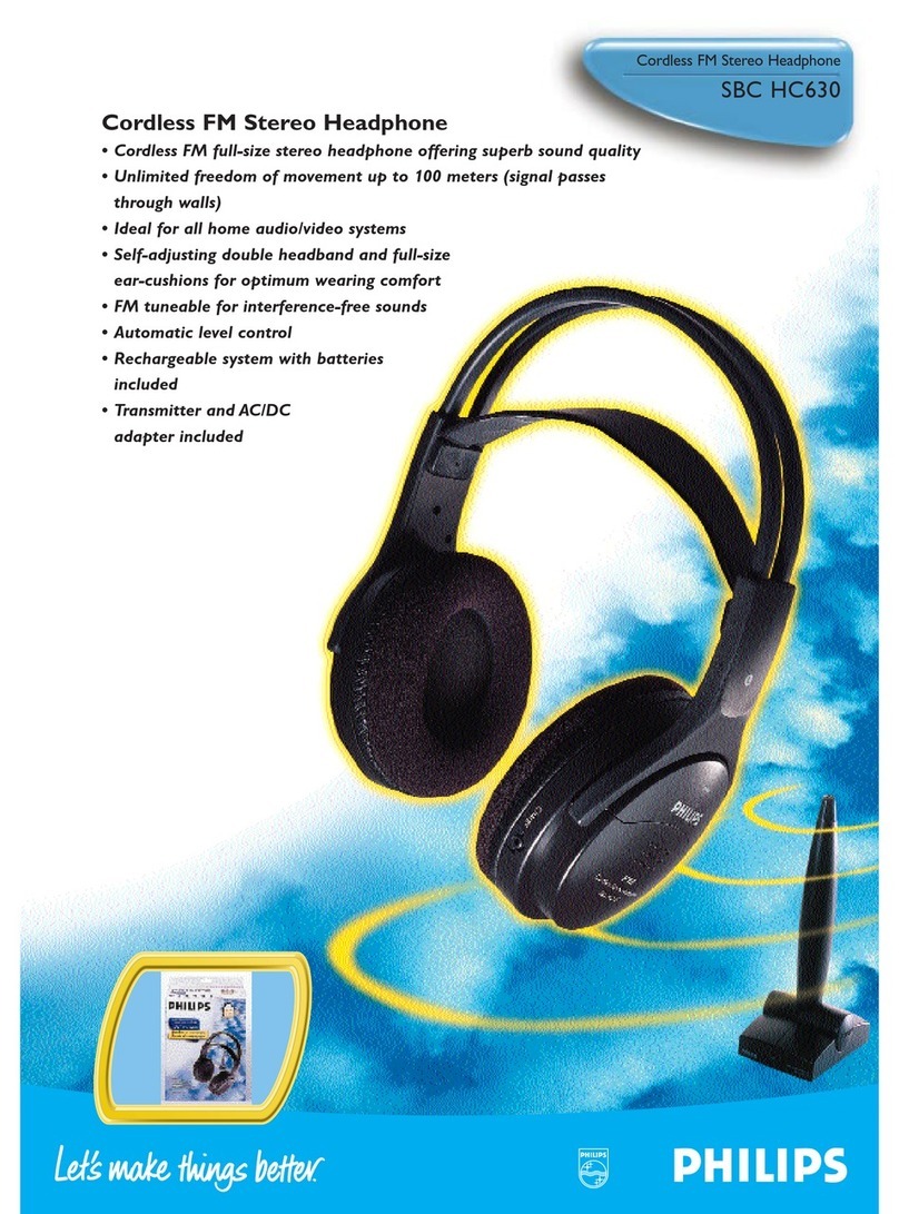 Philips SBCHC630/00 User manual