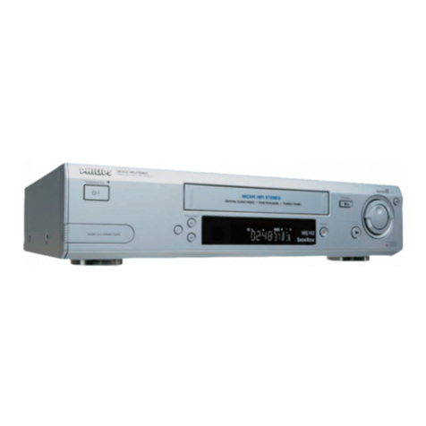 Philips VR820/ES User manual