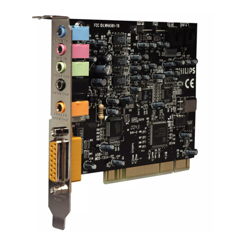 Philips PSC705B User manual