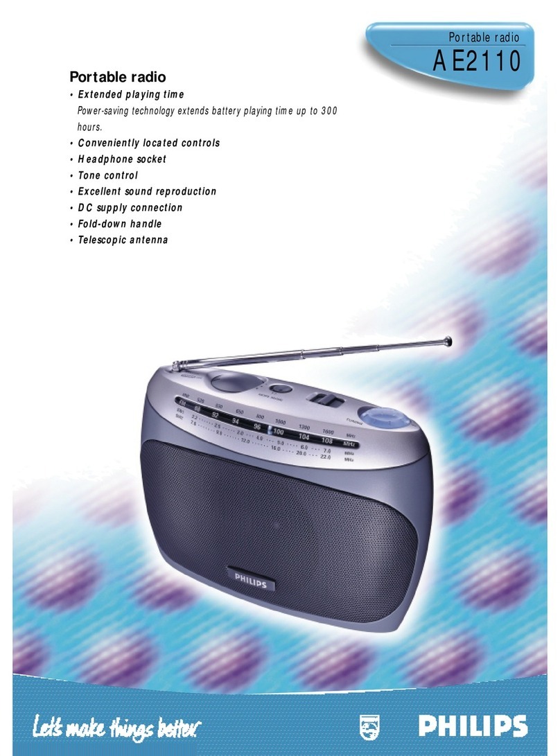 Philips AE2110/04 Product information