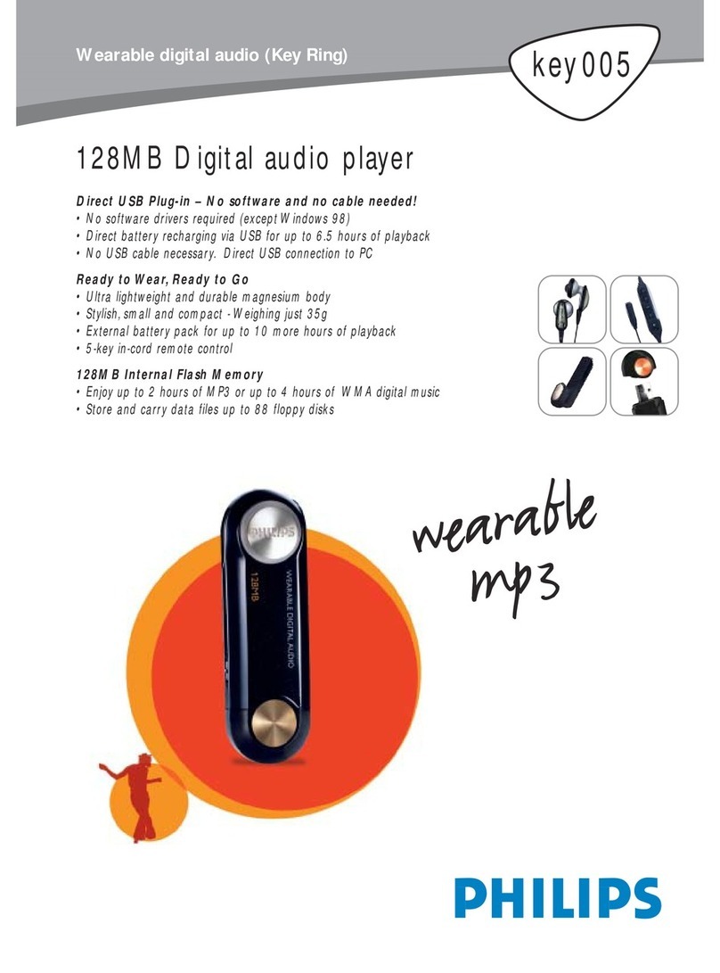 Philips key 005 Specifications