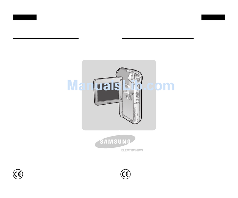 Samsung VP-X110L Setup guide