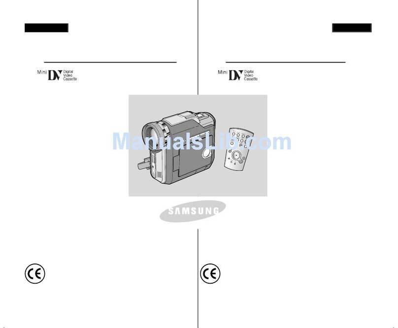 Samsung VP-D907 User manual