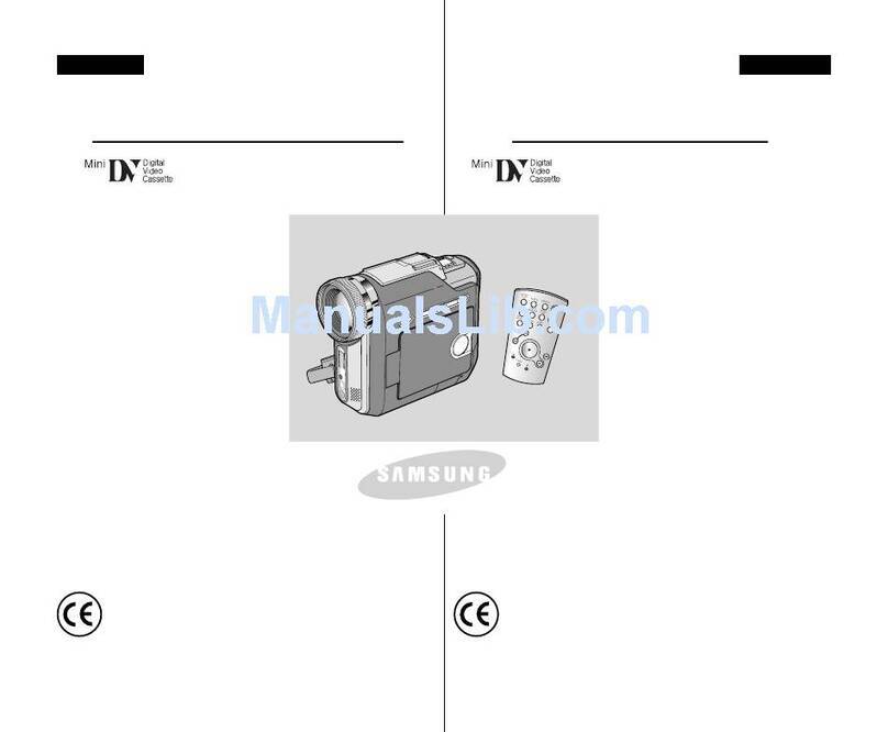Samsung VP-D907 Owner's manual