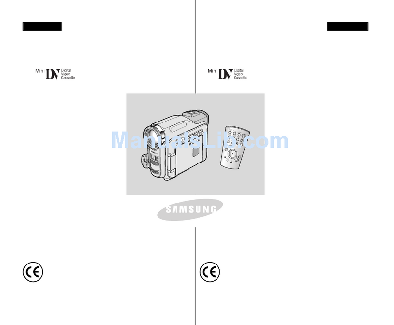 Samsung VP-D905 Owner's manual
