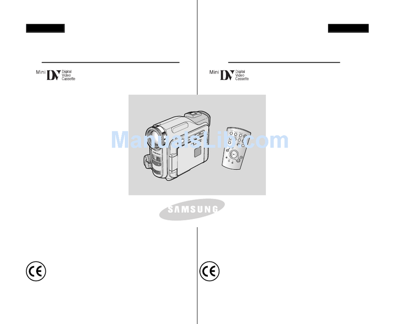 Samsung VP-D903 Owner's manual