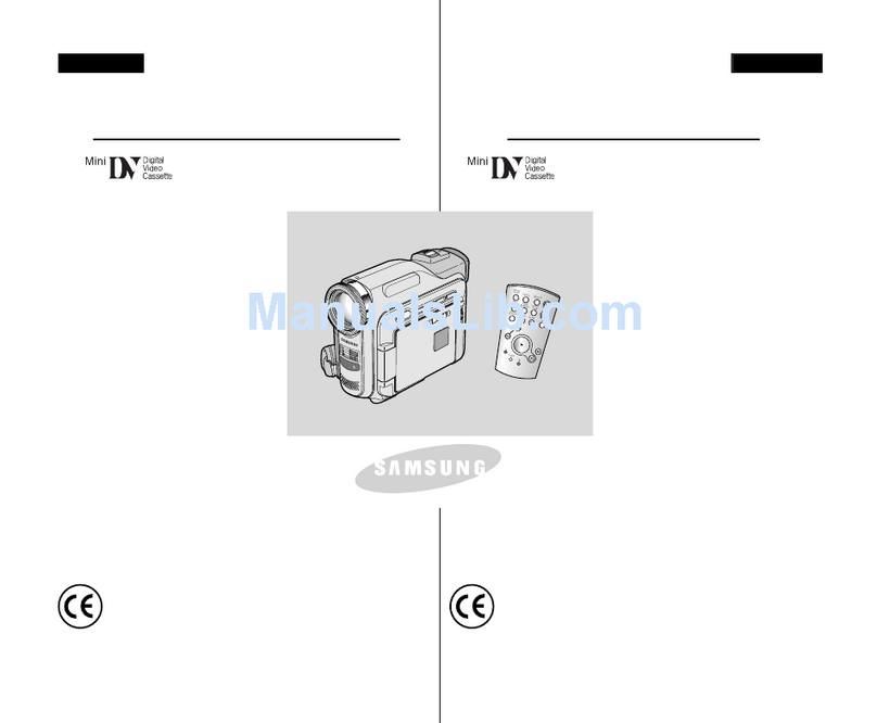Samsung VP-D903 Owner's manual