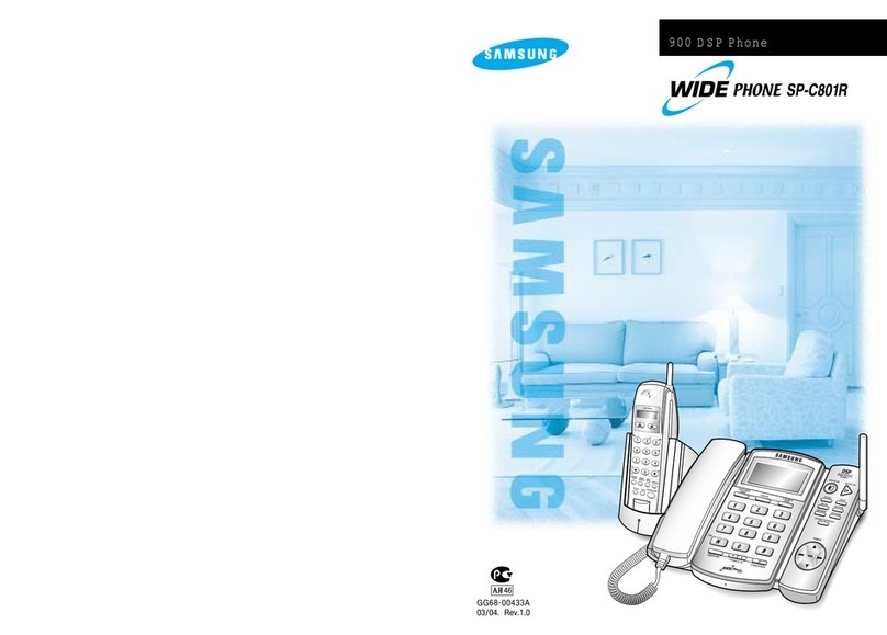 Samsung SP-C801RBL User manual
