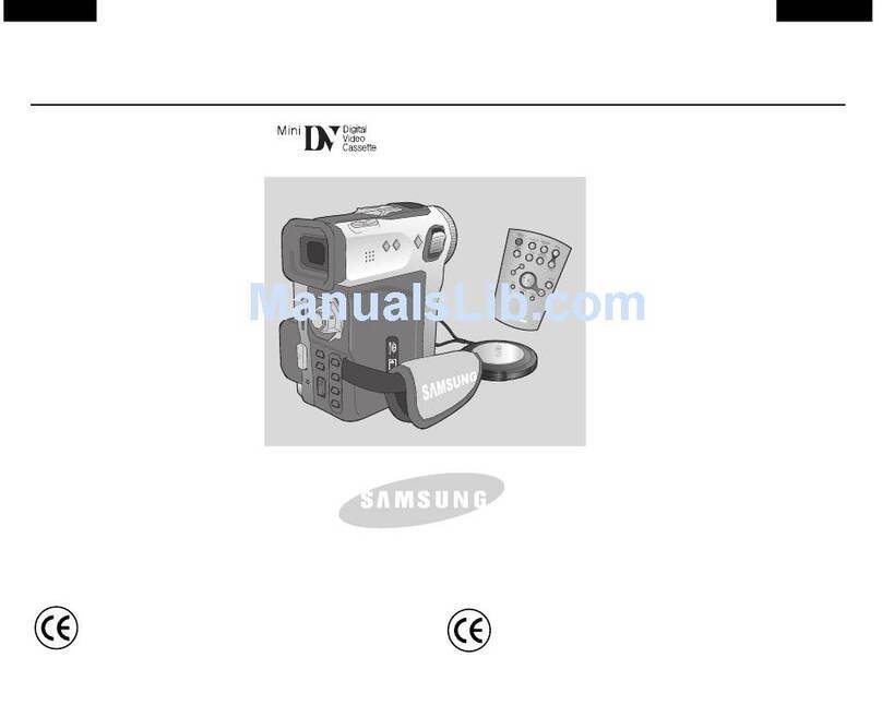 Samsung VP-D340 Setup guide