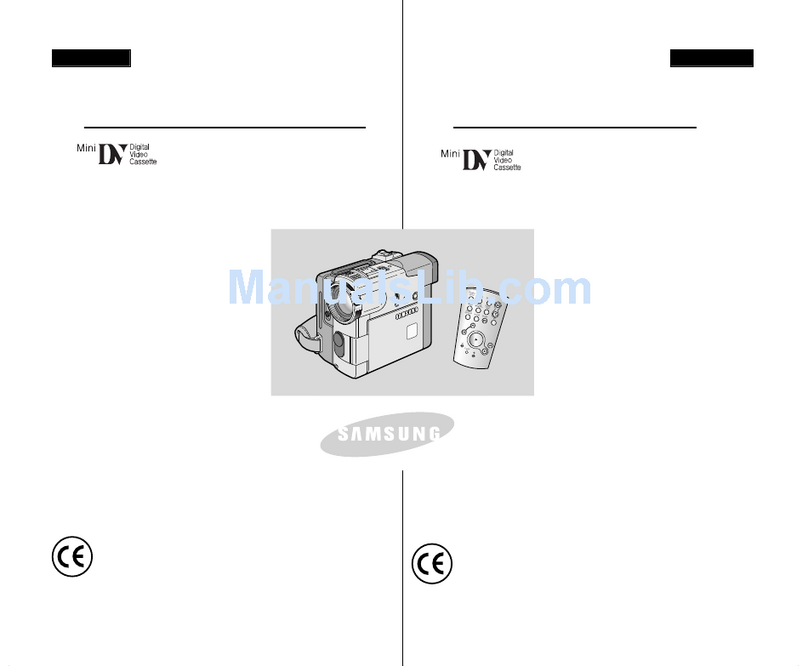 Samsung VP-D323 Owner's manual