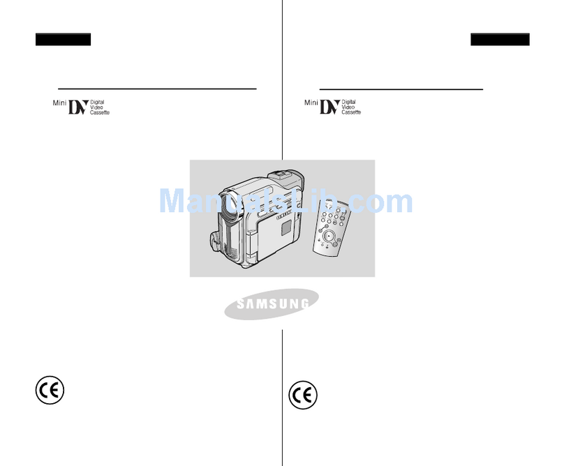 Samsung VP-D300 Owner's manual