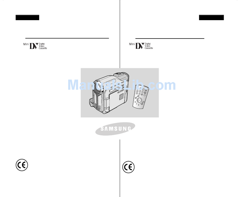 Samsung VP-D303 Owner's manual