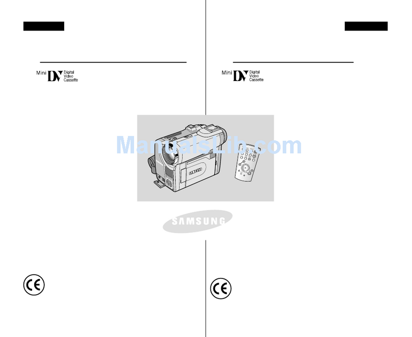 Samsung VP-D30 Owner's manual