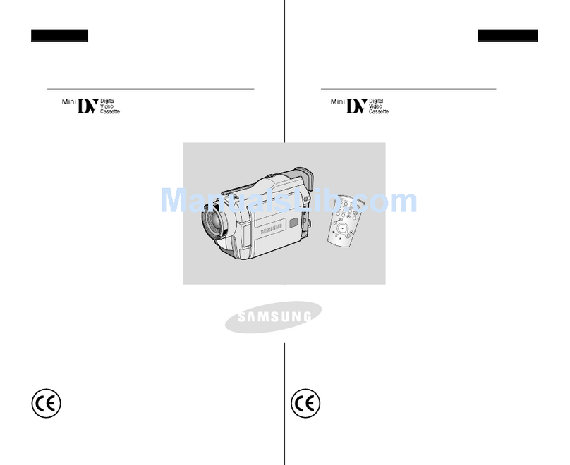 Samsung VP-D26 Owner's instruction book