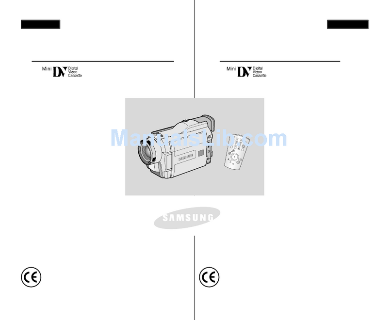 Samsung VP-D26 Owner's manual