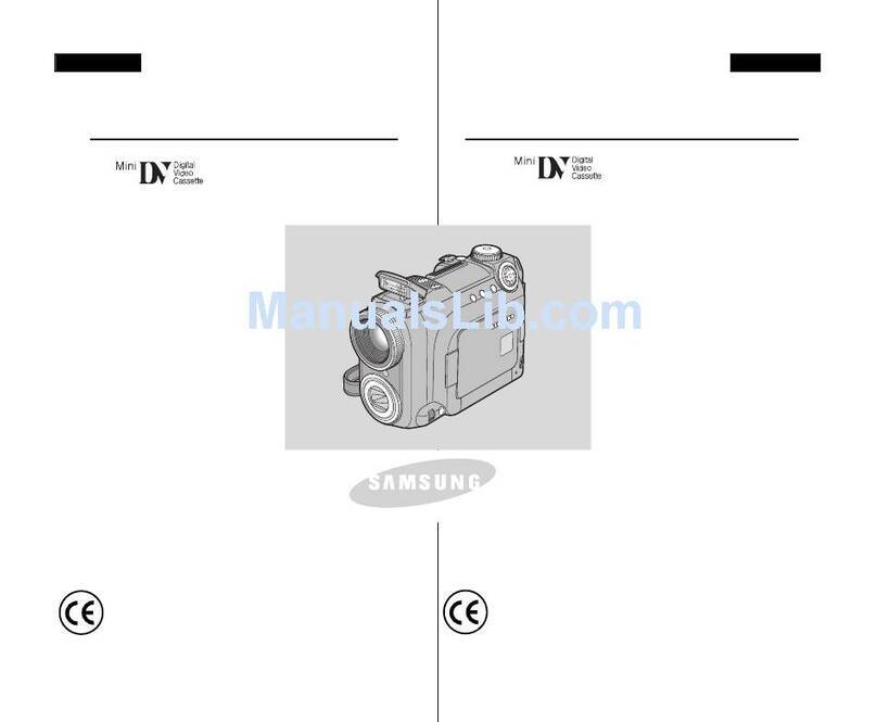 Samsung VP-D6040i Owner's instruction book