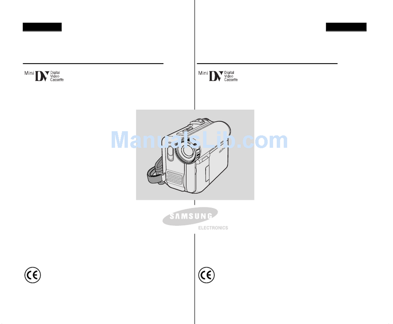 Samsung VP-D454 Owner's manual