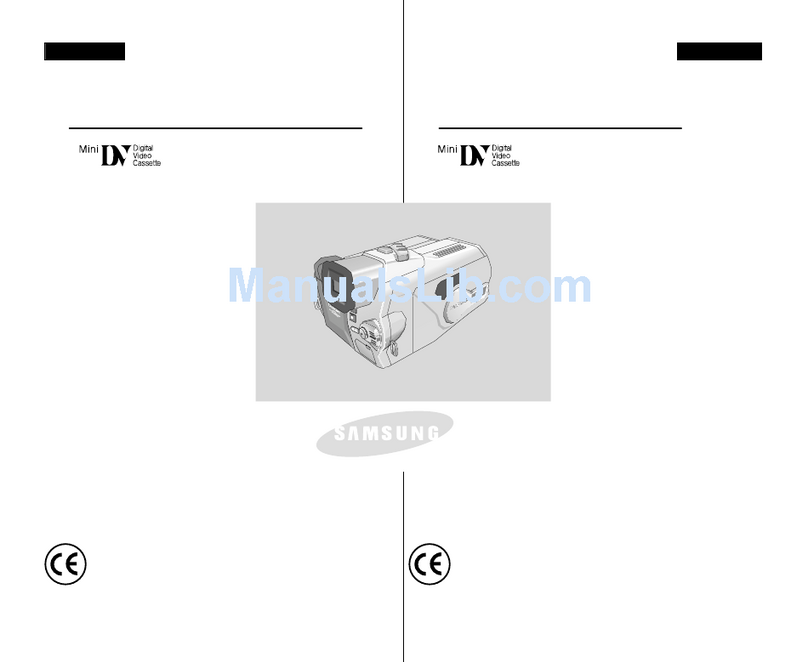 Samsung VP-D5000i Owner's manual