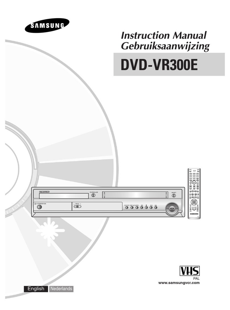 Samsung DVD-VR300E instruction manual