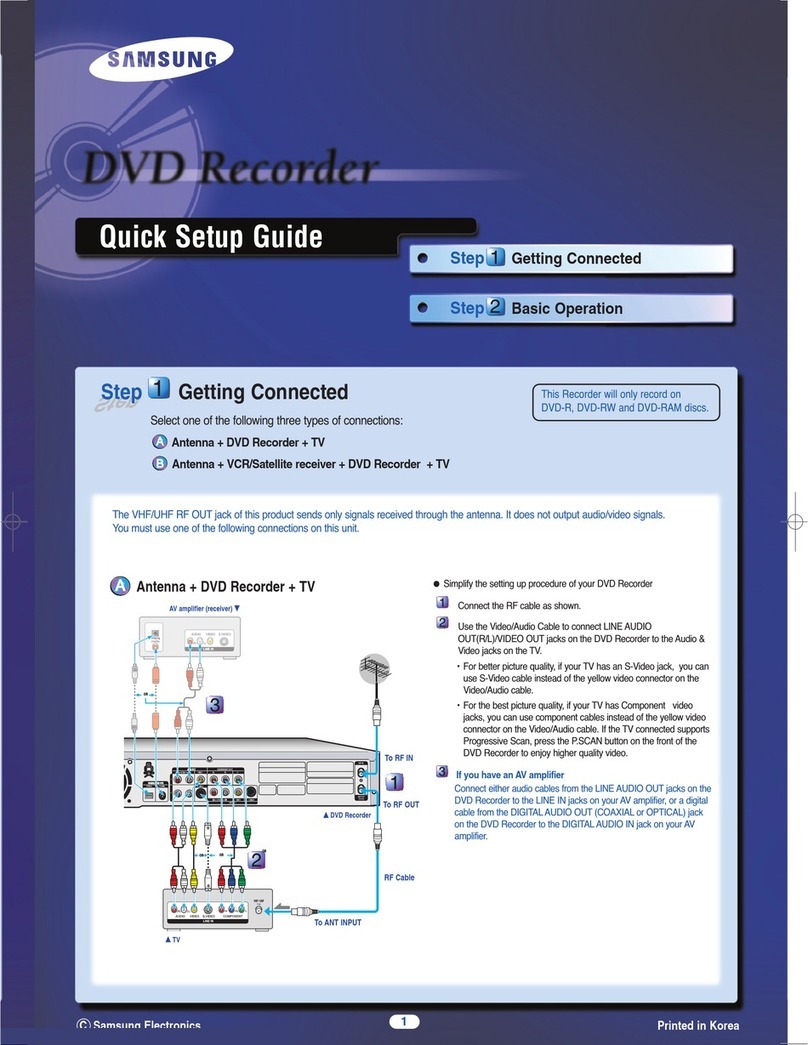 Samsung DVD-R120 User manual