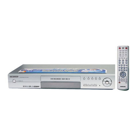 Samsung DVD-R100E instruction manual