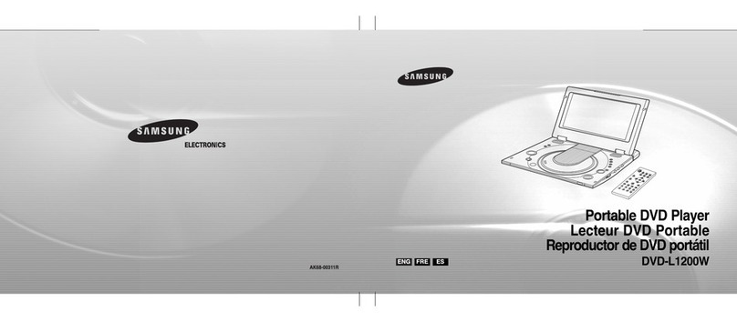 Samsung DVD-L1200W User manual