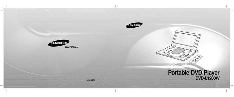 Samsung DVD-L1200W User manual