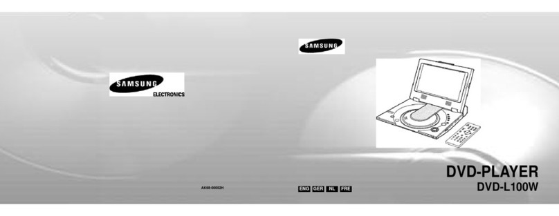 Samsung DVD-L100W User manual