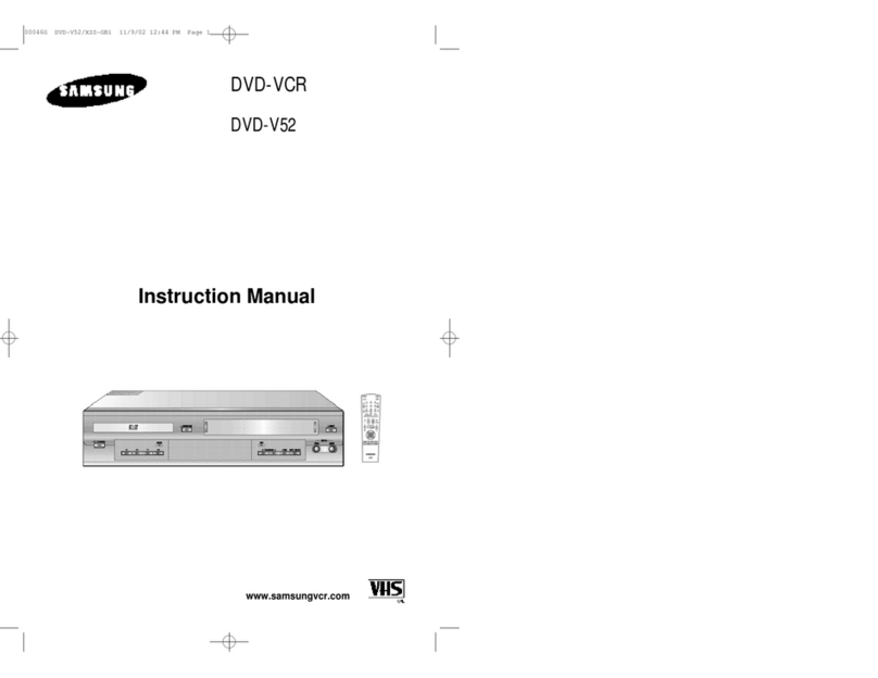 Samsung DVD-V52V User manual