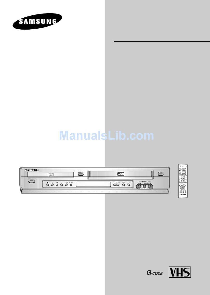 Samsung DVD-V530A instruction manual