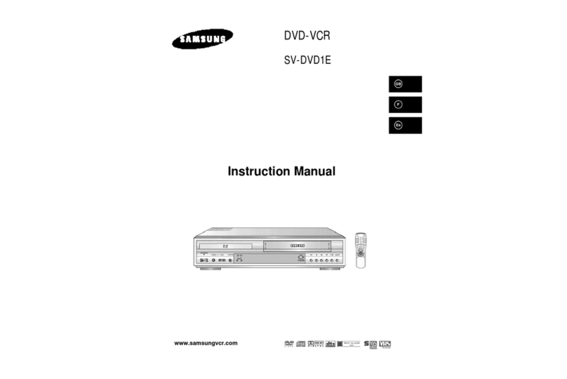 Samsung SV-DVD1E instruction manual