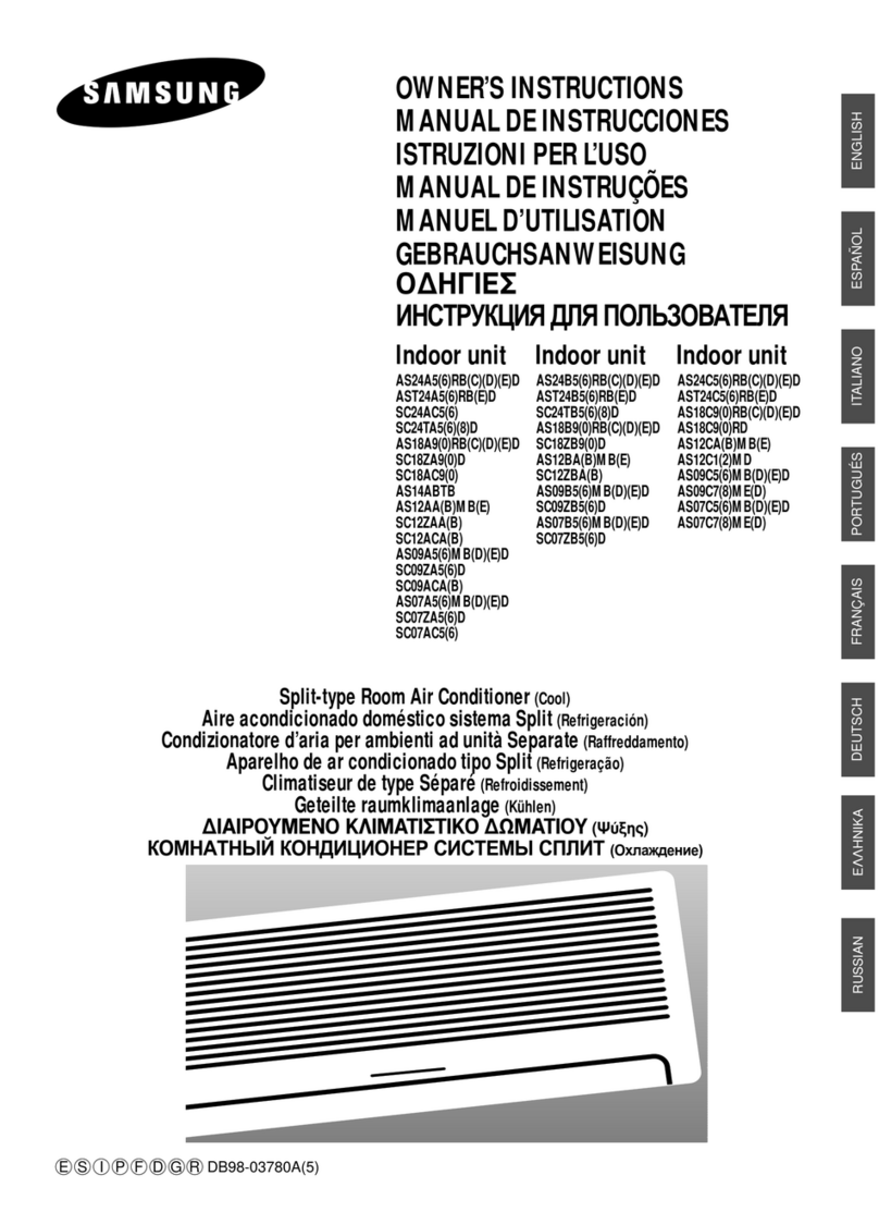 Samsung AS18A9RE User manual