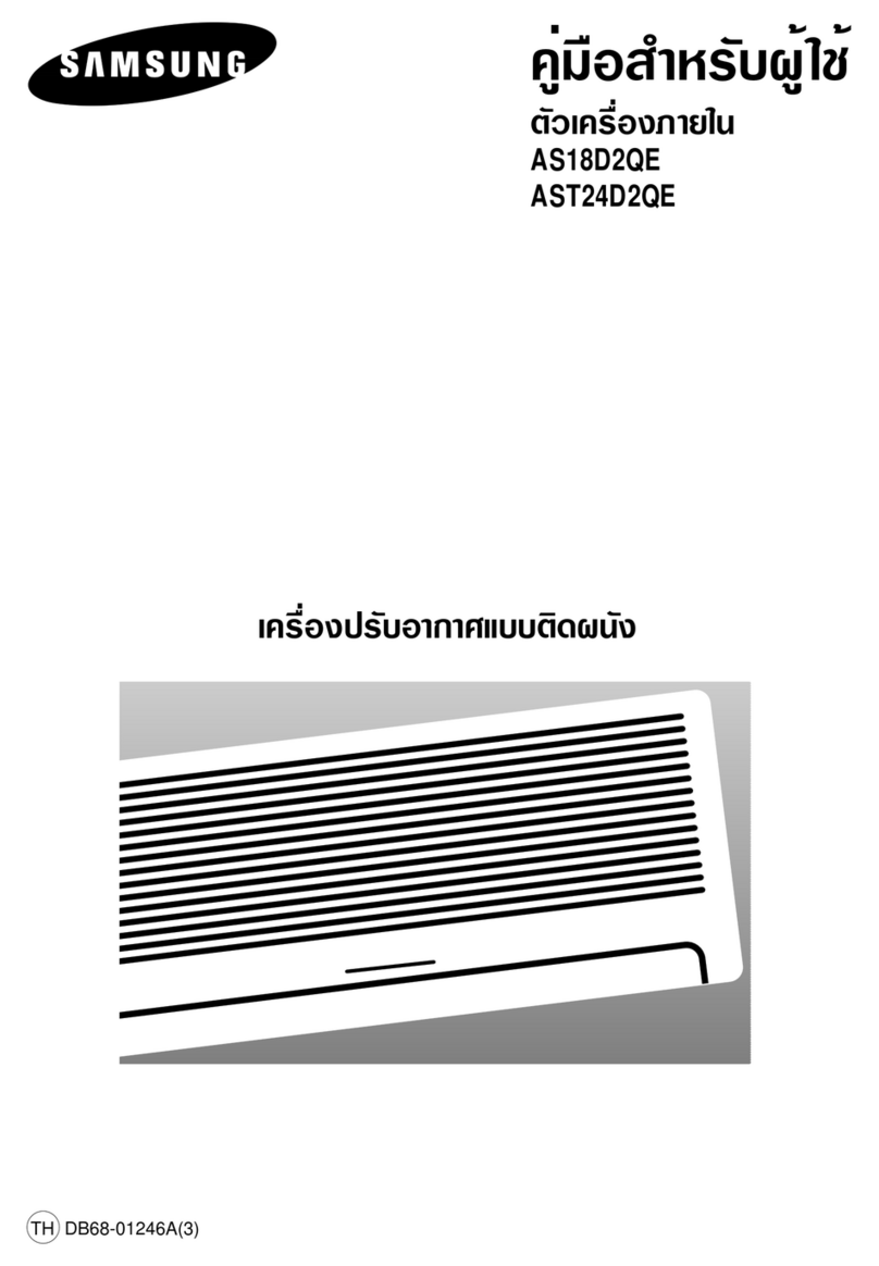 Samsung AS18D2QE User manual
