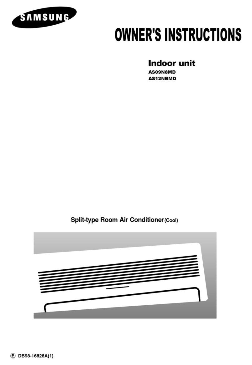 Samsung AS09N8MD/AAE Owner's instructions