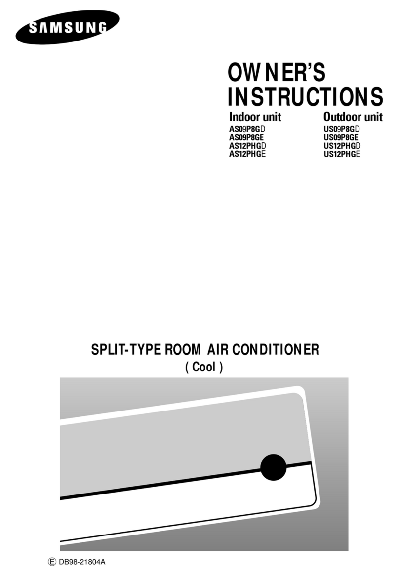 Samsung AS09P8GD/XSV User manual