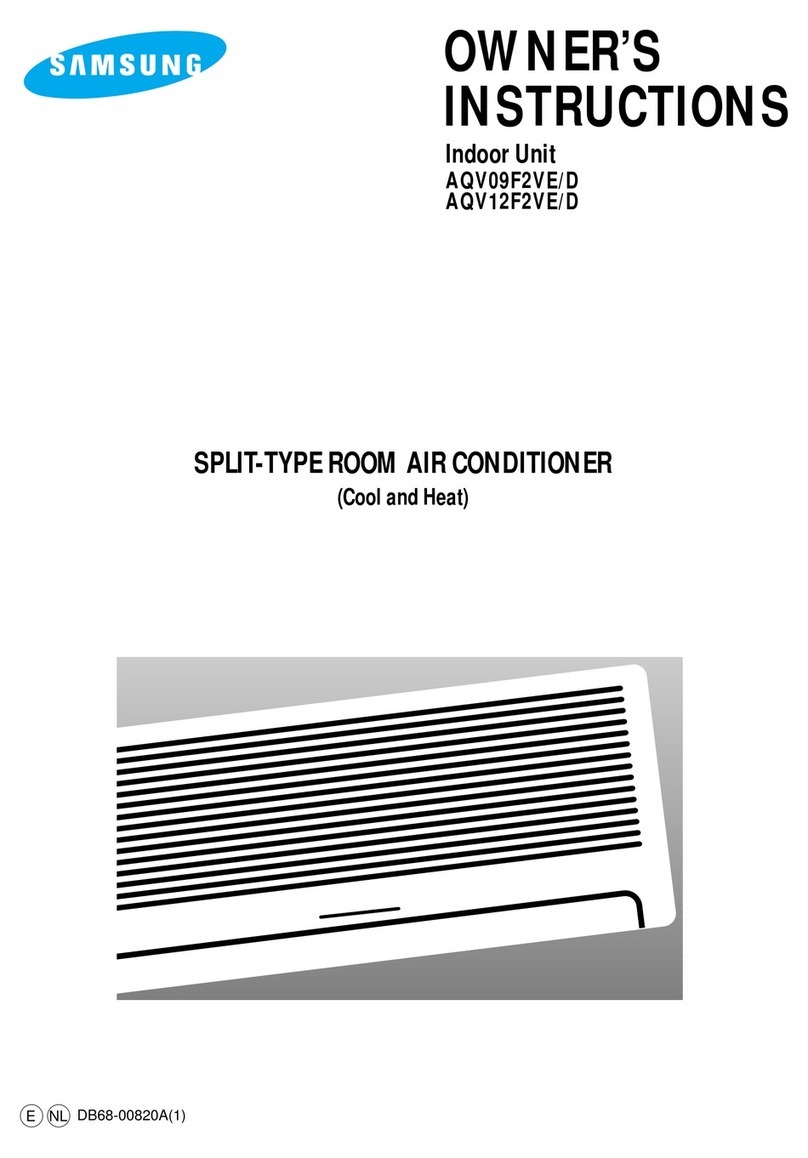 Samsung AQV09F2VE User manual