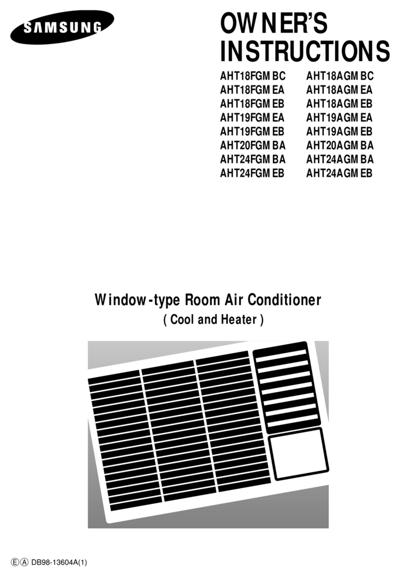 Samsung AHT18FGMBC User manual