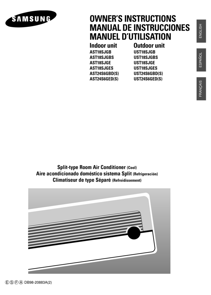 Samsung IAST18SJGB/UMG User manual