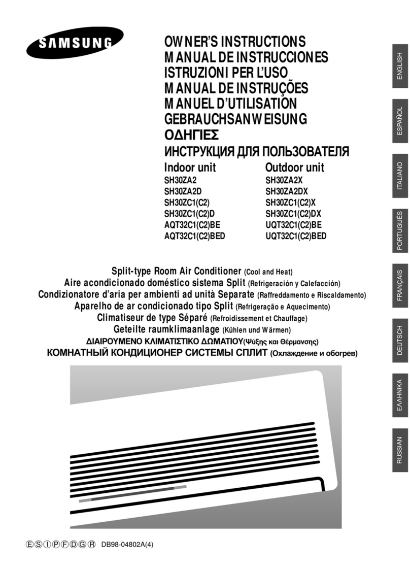 Samsung IAQT32C2BEDHAC Owner's instructions